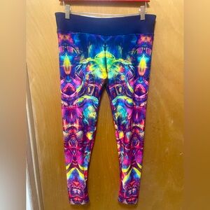 Psychedelic Rave Society6 Leggings